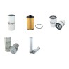 DYNAPAC (WINGET) F 8 W Filter Service Kit Air Oil Fuel Filters w/Deutz BF4M1012 Eng.