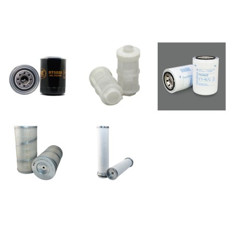 DYNAPAC (WINGET) F 8-2 W Filter Service Kit Air Oil Fuel Filters w/Deutz BF4M1012 Eng.