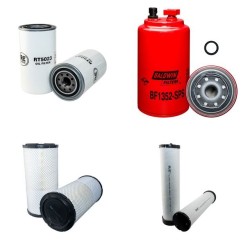 DYNAPAC (WINGET) F 141 C/CR Filter Service Kit Air Oil Fuel Filters w/Cummins QSB6.7 C173 Eng.