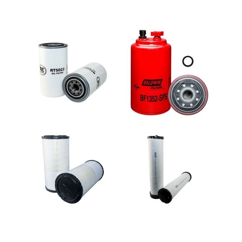 DYNAPAC (WINGET) F 141 C/CR Filter Service Kit Air Oil Fuel Filters w/Cummins QSB6.7 C173 Eng.