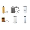 DYNAPAC (WINGET) F 151 C Filter Service Kit Air Oil Fuel Filters w/Deutz BF6M1012 Eng.