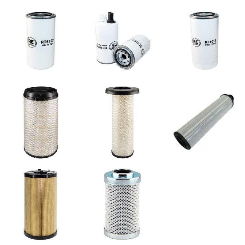 DYNAPAC (WINGET) F 161-8W Filter Service Kit w/Cummins QSB 6.7 Eng.