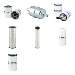 Filter kit for Case 580 SUPER L/L with Cummins Engine