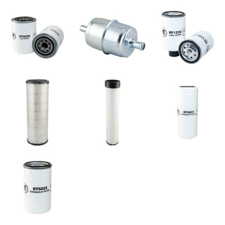 Filter kit for Case 580 SUPER L/L with Cummins Engine
