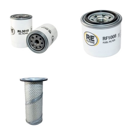 DYNAPAC (WINGET) F 1430 CES HANTA Filter Service Kit Air Oil Fuel Filters w/Kubota V2203EV11 Eng.   YR  2006-