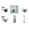 Filter kit for Case (Poclain) 588 Air Oil Fuel Filters with Case 4T390 Engine