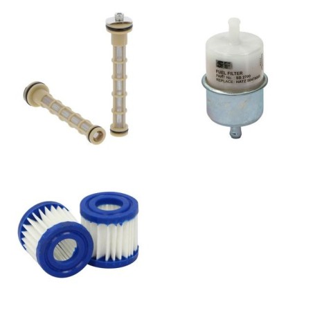 DYNAPAC (WINGET) LG 160 Diesel Filter Service Kit w/HATZ 1B20 Eng.