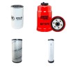 Filter kit for Case 590 SR Air Oil Fuel Filters with CNH Engine  YR 2004-