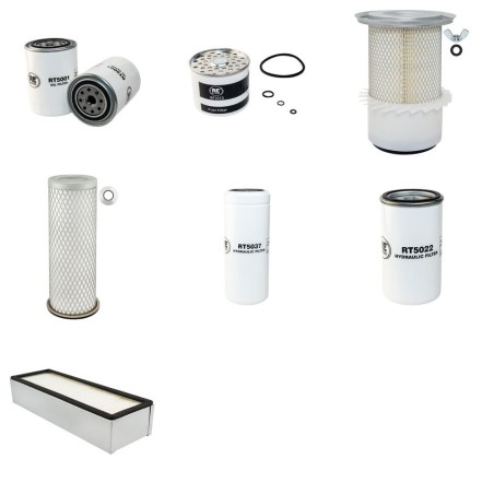 Filter kit for Case 595 LSP with Perkins Engine  YR 1998