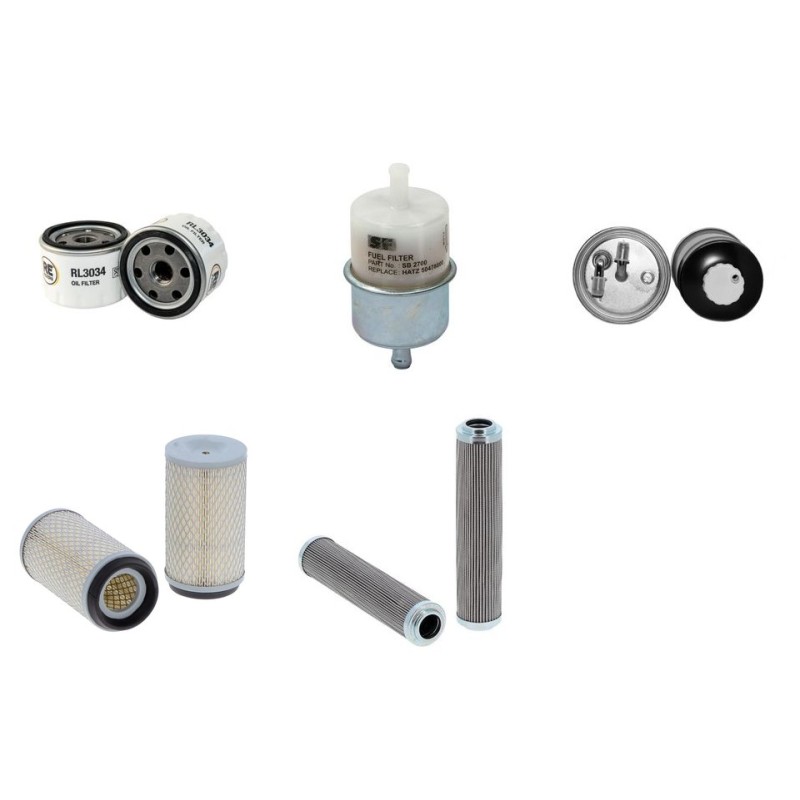 DYNAPAC WINGET LP 852 Filter Service Kit with Hatz 2G40 Eng