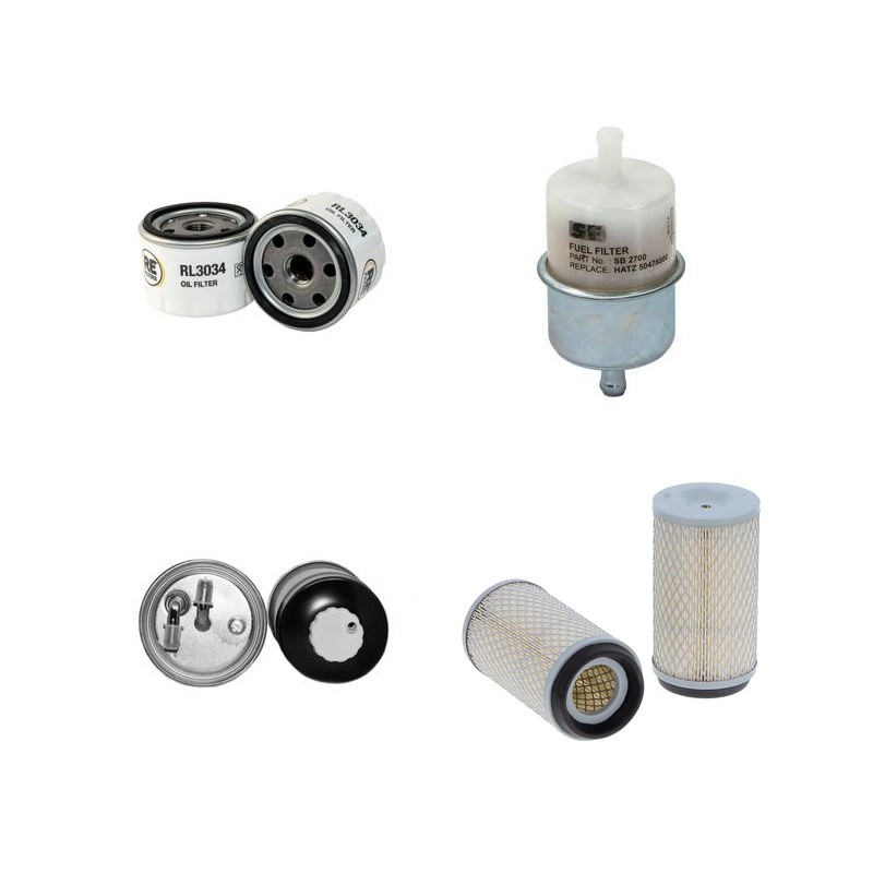DYNAPAC (WINGET) LP 852 Filter Service Kit Air Oil Fuel Filters w/HATZ 2G40 Eng.