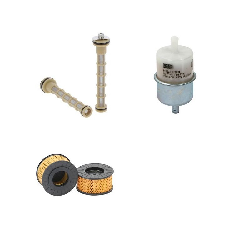 DYNAPAC (WINGET) LT 800 Filter Service Kit w/HATZ 1B206 Eng.   YR  2003-