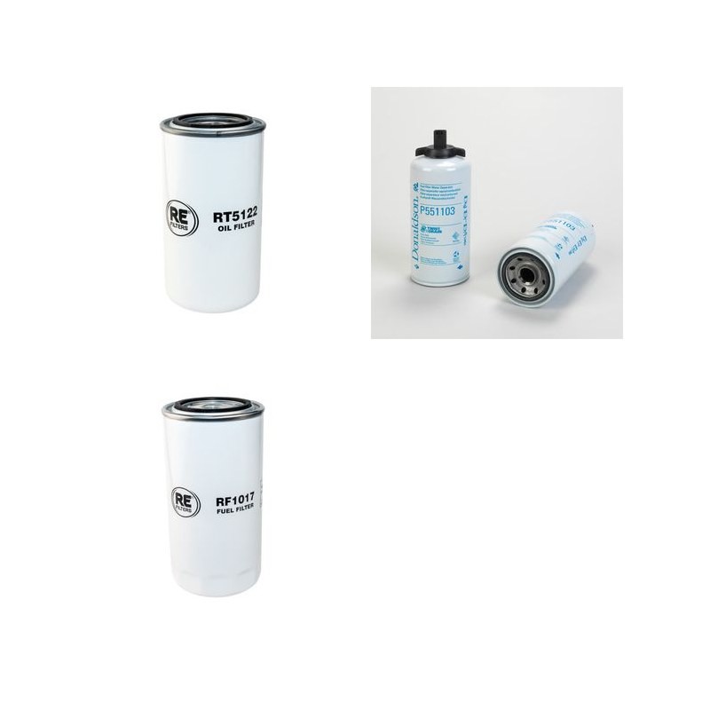 DYNAPAC (WINGET) MF 2500 CS Filter Service Kit w/Cummins Qsb 6.7-C260 Eng.