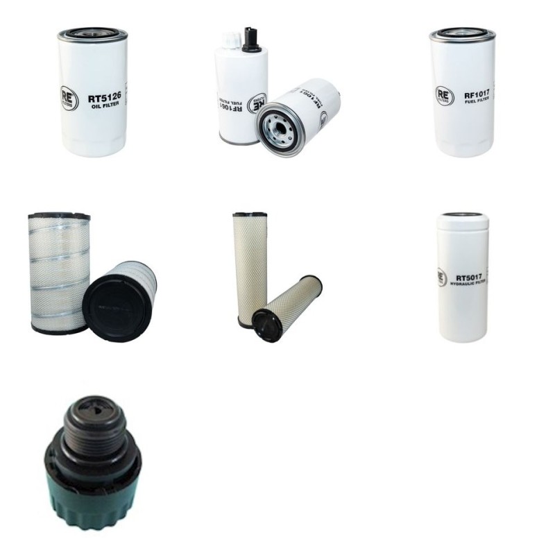 DYNAPAC (WINGET) SCA 260D -  Filter Service Kit w/Cummins QSB 6.7C Eng. SN  78220259 YR  2007-2009