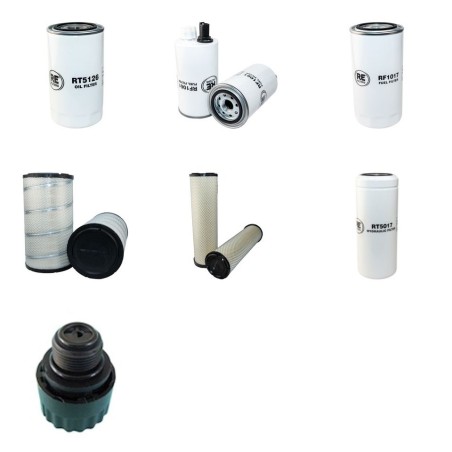 DYNAPAC (WINGET) SCA 260D -  Filter Service Kit w/Cummins QSB 6.7C Eng. SN  78220259 YR  2007-2009