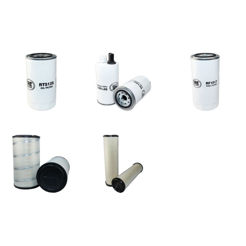 DYNAPAC (WINGET) SCA 260D -  Filter Service Kit Air Oil Fuel Filters w/Cummins QSB 6.7C Eng. SN  78220259 YR  2007-2009