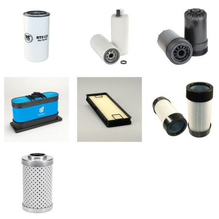 DYNAPAC (WINGET) SD 2500 WS Filter Service Kit w/Cummins QSB6.7 TIER 4 Eng.   YR  2015