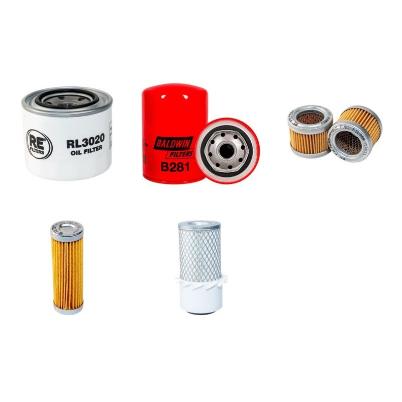 DYNAPAC (WINGET) VD 151 Filter Service Kit w/Mitsubishi Eng.