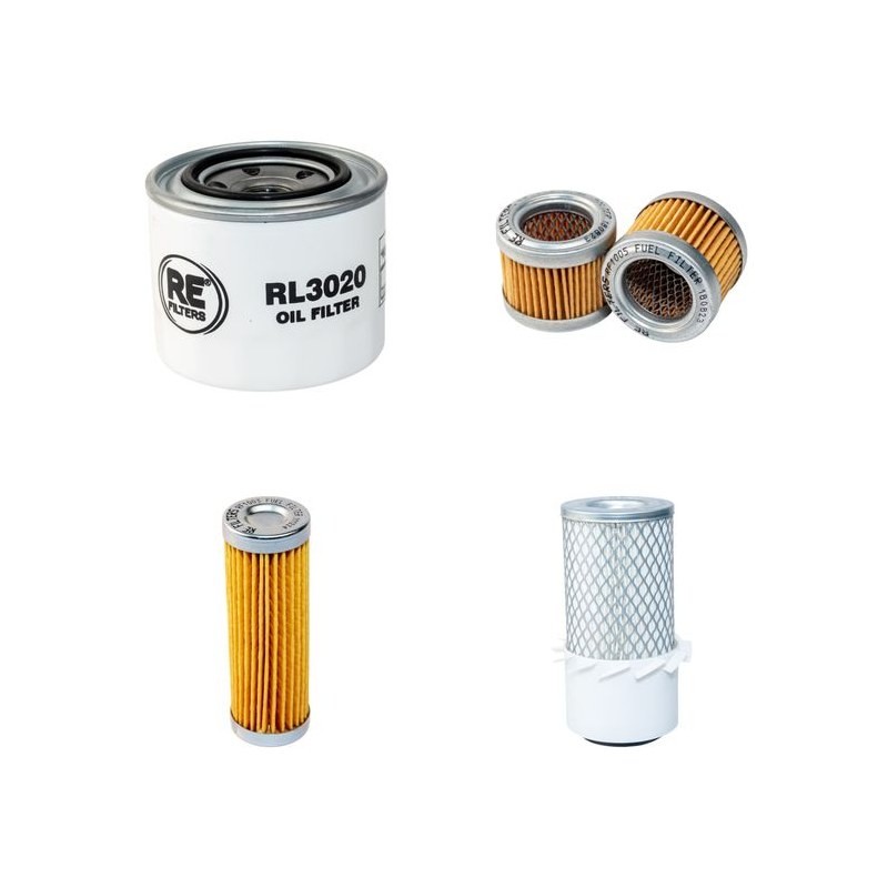DYNAPAC (WINGET) VD 151 Filter Service Kit Air Oil Fuel Filters w/Mitsubishi Eng.