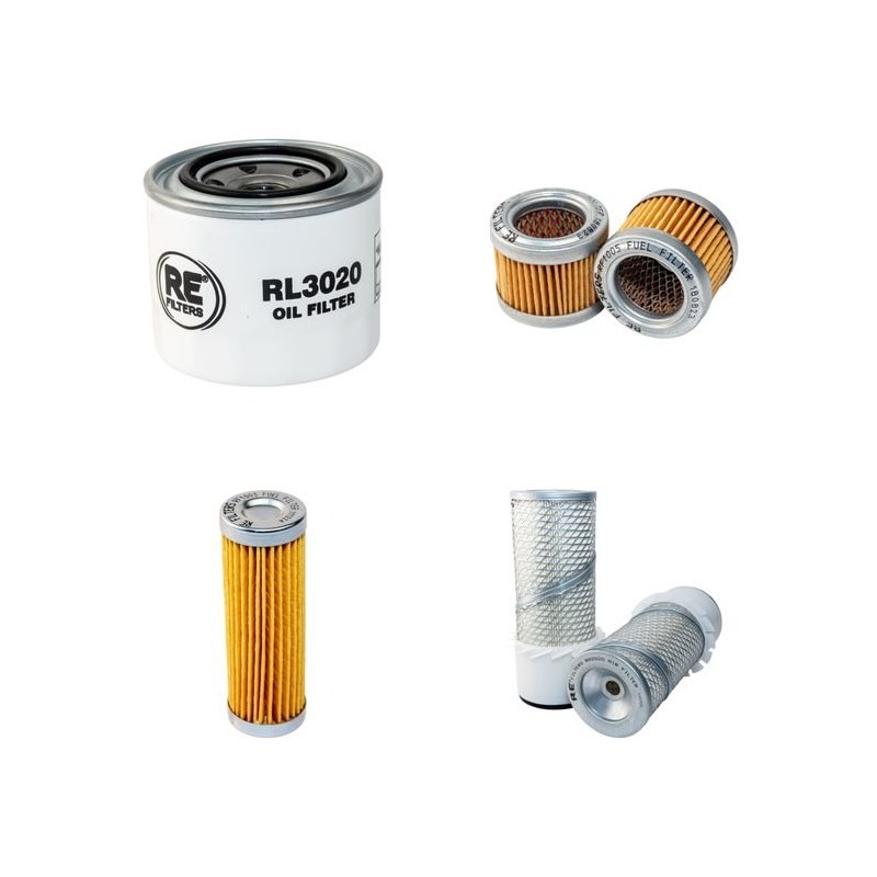 DYNAPAC (WINGET) VD 351 Filter Service Kit Air Oil Fuel Filters w/Mitsubishi Eng.