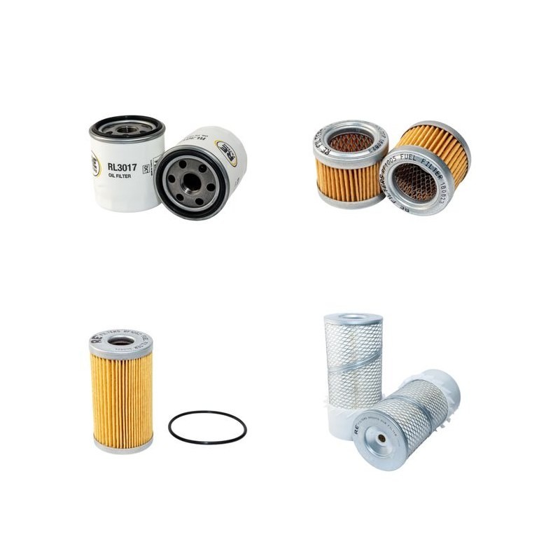 DYNAPAC (WINGET) VD 451 Filter Service Kit Air Oil Fuel Filters w/Mitsubishi Eng.