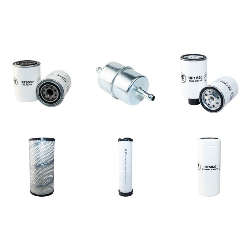 Filter kit for Case 60 XT with Case 4.39 Engine