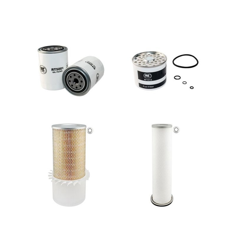 EDER 815 B Filter Service Kit Air Oil Fuel Filters w/Perkins 1004.4T Eng.   YR  1.91-