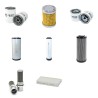 EUROCOMACH ES 50 ZT Filter Service Kit w/Kubota V 2607-DI Eng.