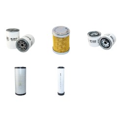 EUROCOMACH ES 50 ZT Filter Service Kit Air Oil Fuel Filters w/Kubota V 2607-DI Eng.