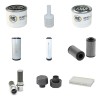 EUROCOMACH  ES 90 UR Filter Service Kit w/Yanmar 4TNV98 Eng.