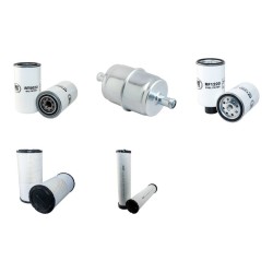 Filter kit for Case 621 D Air Oil Fuel Filters with Cummins Engine  YR 2005-