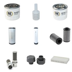 EUROCOMACH ES95TR Filter Service Kit w/Yanmar 4TNV98 Eng.