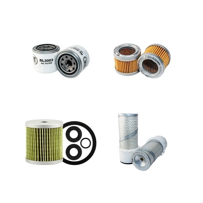 EUROCOMACH ES 150 Filter Service Kit Air Oil Fuel Filters w/ISUZU Eng.