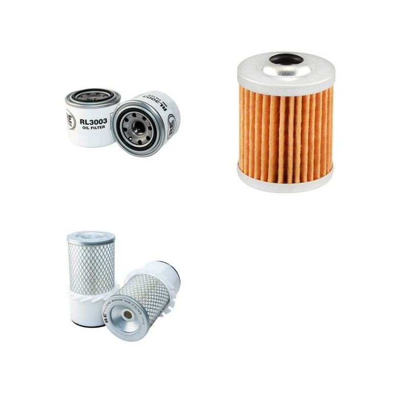 EUROCOMACH ES 400 ZT Filter Service Kit w/Isuzu 3Ld1/ Pa20 Eng.