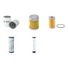 EUROCOMACH ES 400 ZT Filter Service Kit Air Oil Fuel Filters w/Kubota D1803 Eng.