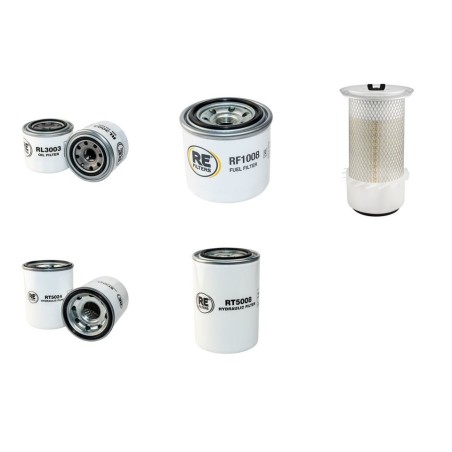 EUROCOMACH ES 500 Filter Service Kit w/Isuzu 4Le1 Pa03 Eng.