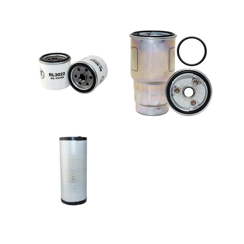 EUROCOMACH ETL 160.4 Filter Service Kit Air Oil Fuel Filters w/Cummins  Eng.