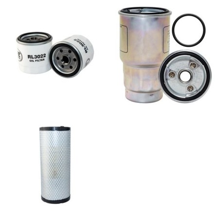 EUROCOMACH ETL 160.4 Filter Service Kit Air Oil Fuel Filters w/Cummins  Eng.
