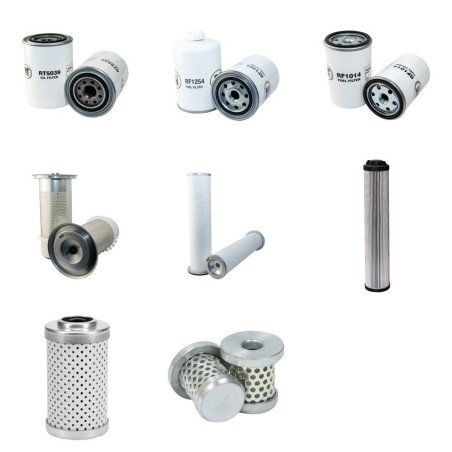 Filter kit for Case (Poclain) 688 with Cummins 4T3.9 Engine