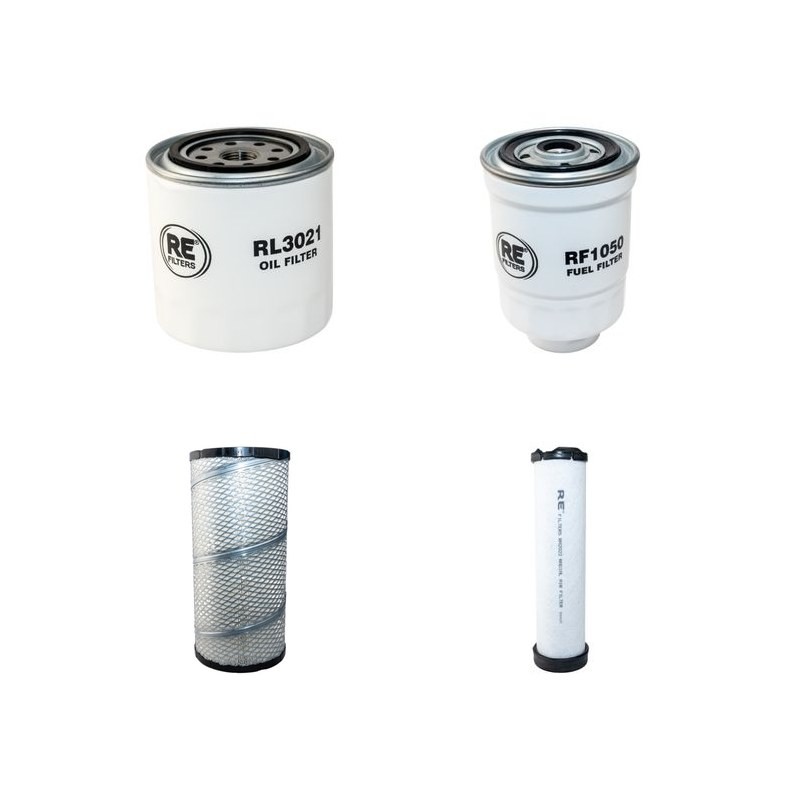 EUROMACH R 65S Filter Service Kit w/Kubota V 3800T Eng.