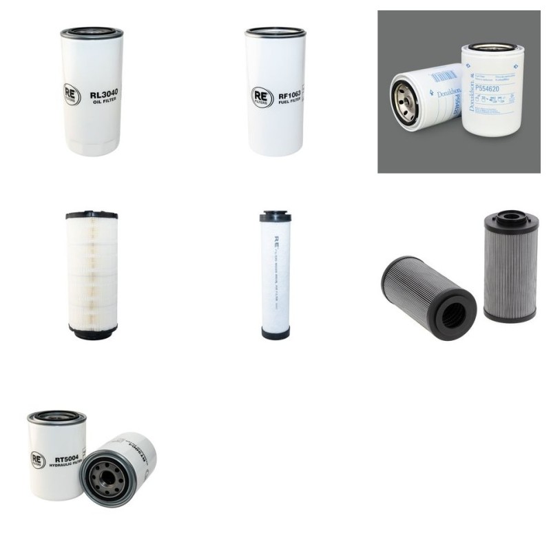 EXTEC E 7 Filter Service Kit w/Deutz BF4M2012C Eng.