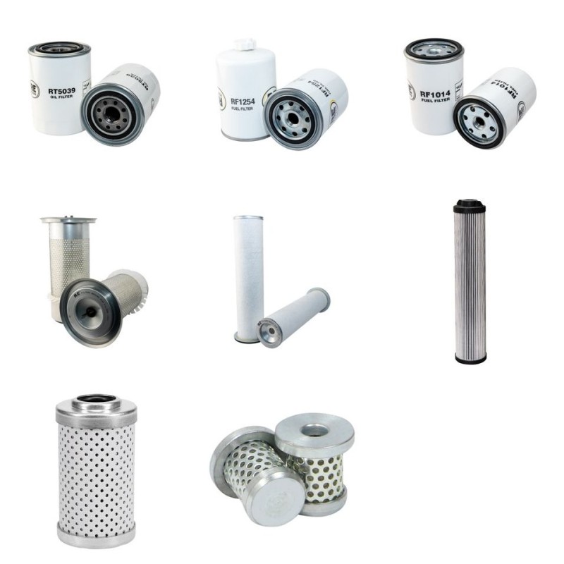 Filter kit for Case (Poclain) 688 PB with Cummins 4T3.9 Engine