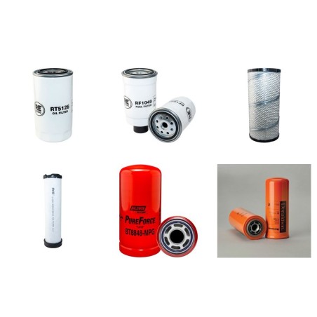 Filter kit for Case Poclain 695 SM with Cnh Engine 2006-