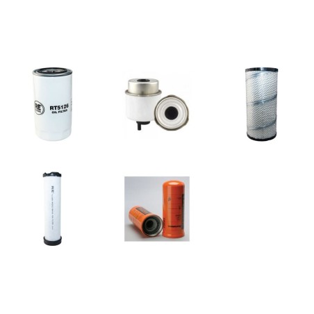 CASE 695 ST Filter Service Kit w/CNH 445TA/EGR Eng.   YR  2011-