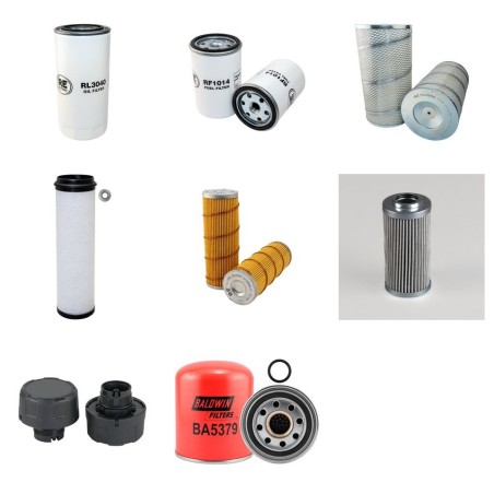 FAUN-FRISCH F 1300 B Filter Service Kit w/Deutz F6L912 Eng.