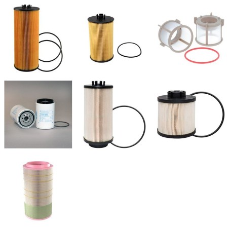 FAUN-TADANO ATF 100-5 Filter Service Kit w/MERCEDES OM 502LA Eng.   YR  1.00-