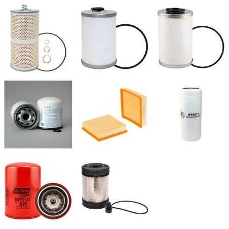 FAUN-TADANO ATF 120-5 Filter Service Kit w/MERCEDES OM 442LA Eng.   YR  1.99-