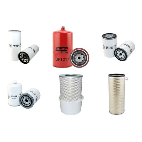 HITACHI D 180 Filter Service Kit w/Cummins 6CT8.3 Eng.