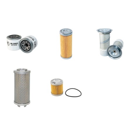 Filter Kit For Hitachi EX25-2 Filter Service Kit - Serial Number After 3.97 -