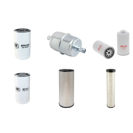 CASE 721 D Filter Service Kit Air Oil Fuel Filters w/CNH  Eng.   YR  2003-